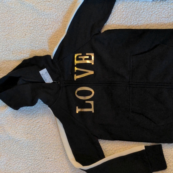 Girls zip up hoodie - size medium - Picture 1 of 1